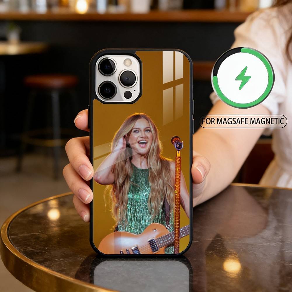 COOL K-Kelsea Ballerini Magnetic For Magsafe Wireless Charging Phone Case For iPhone17,16,15,14,13,12,11 Plus,Pro Max