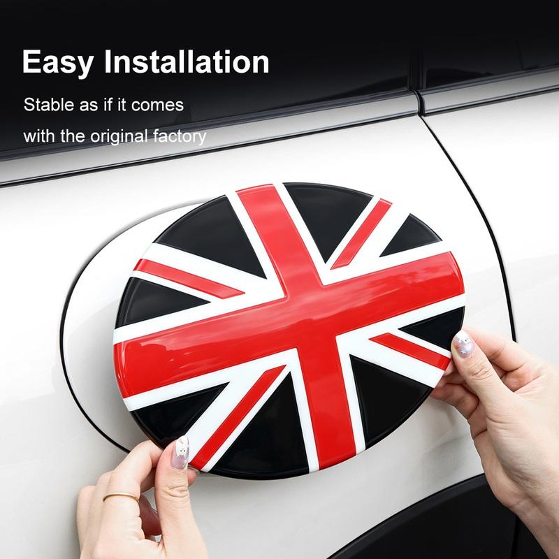 ABS Car Fuel Tank Cover Decoration Sticker Shell for MINI Clubman F54 2016- Fuel Version Auto-Styling Exterior Accessories