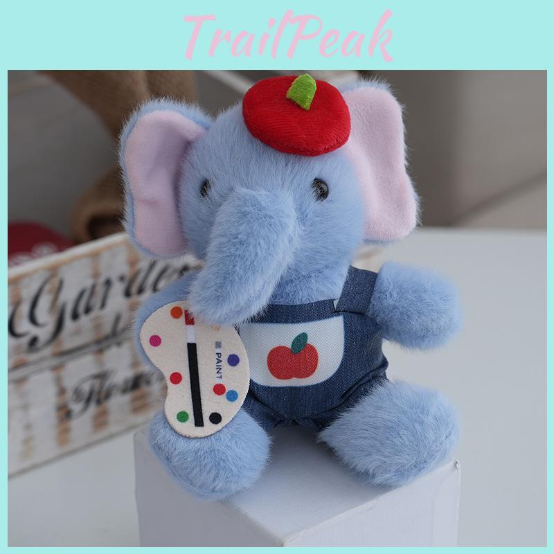 Elephant Animal Stuffed Plush Key Chain Multiple Style Children Birthday Gift