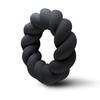Rocks-Off - Liquid Silicone Twist Penis Ring Black