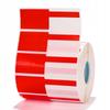 Niimbot Labels Stickers 38*25+40Mm 1000Pcs For K3/W Kabli Red Printer