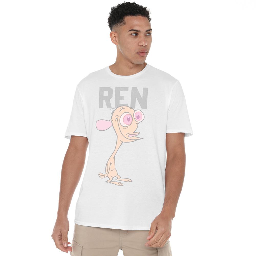 Ren & Stimpy Mens Collegiate T-Shirt