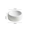 Creative Tire Shaped Ceramic Dinner Plate Restaurant Soup Plate Dessert Plate Snack Plates Pasta Plates Solid Color Tableware