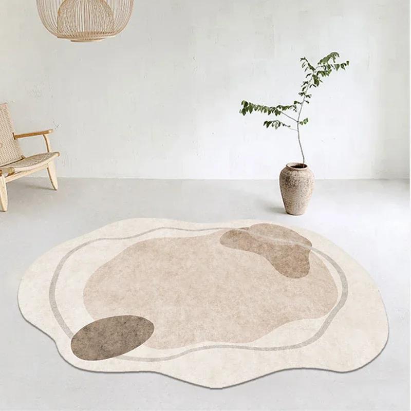 Rugs Living Room Rug Soft Fluffy Plush Carpet Home Decoration Irregular Floor Mats Shaggy Bedroom Bedside Mat Tapete Para Sala