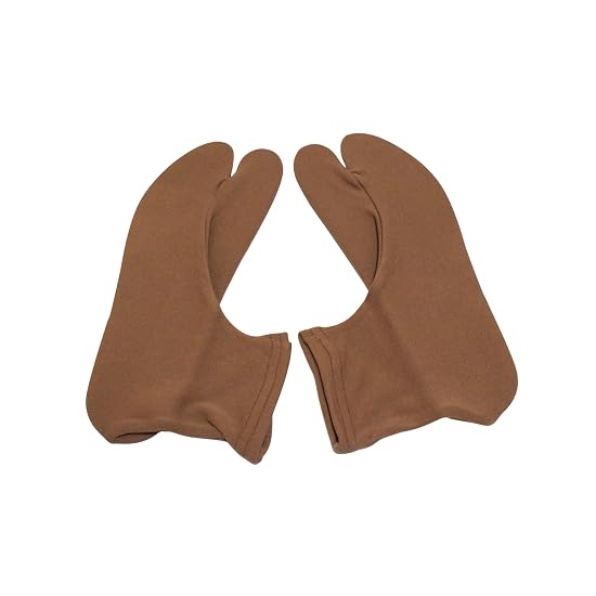 Solid Color Unlined Tabi Socks (Stretch / No Kohaze / Stretchy Tabi / Free Size / For Men / Also for