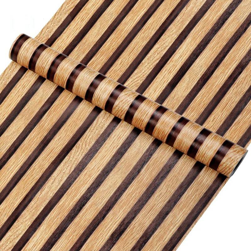 Self-Adhesive Wallpaper Brown Stone Brick Wallpaper Fireplace Kitchen Backsplash Peel and Stick Wallpaper Stick on Wallcovering