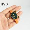 Cute Cartoon Pumpkin Bracelets 8 Pcs Halloween Bracelets, Adjustable Soft PVC Wrist Straps for Kids Adults, Witch Trick or Treat Toy Party Favors