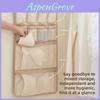 Hanging Underwear Organizer With Mesh Pouches For Travel And Bedroom Storage