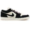 Jordan Air Jordan 1 Guava Ice Cushioning Low top Vintage Basketball Shoes Unisex Beige Black DC0774 -003(Team205-)