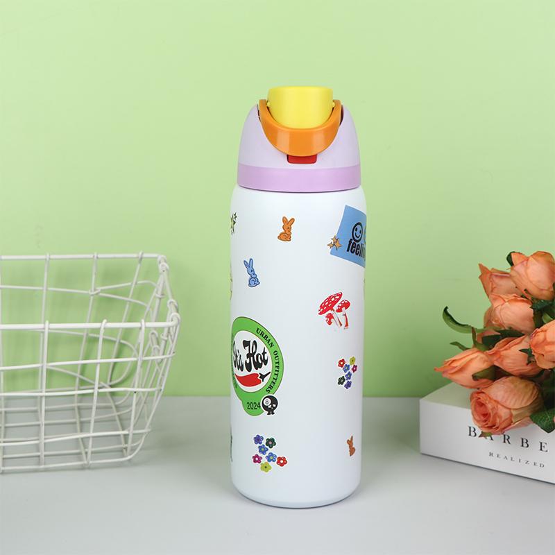 Vacuum Flasks Thermoses Water Bottle Drinkware Thermo Tumbler Stainless Steel Thermal Mug Original Cold Hot Coffee 1Pc