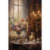 Dark Vintage Still Life Poster Prints For Living Room Home Decor Victorian Retro Flowers Fruits Picture Canvas Painting Wall Art