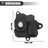 Car HVAC Heater Air Door Blend Actuator Single  For Chevrolet Equinox
