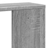 Wall Shelf Gray Sonoma 100x15x70 cm Particleboard