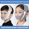 Children Sleeping Anti-Open Mouth Prevent Mouth Opening V-Face Bandage Faces Mask Skins Tightening Correction Child Sleep Habits