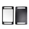 Hand Mirror with Double Handle Handheld Barber Mirror for Hair and Beauty Salon Haircut Mirror with Double Handgrip
