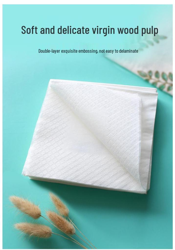 Square Paper Napkins for Catering, Restaurants, Hotels, Dining Rooms, and Events