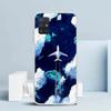 Aircraft Airplane Cool Soft Cover for Samsung Galaxy A12 A22 A32 A52 A72 A02S Phone Case Note 20 Ultra 10 S10 Plus A51 A71 A50S
