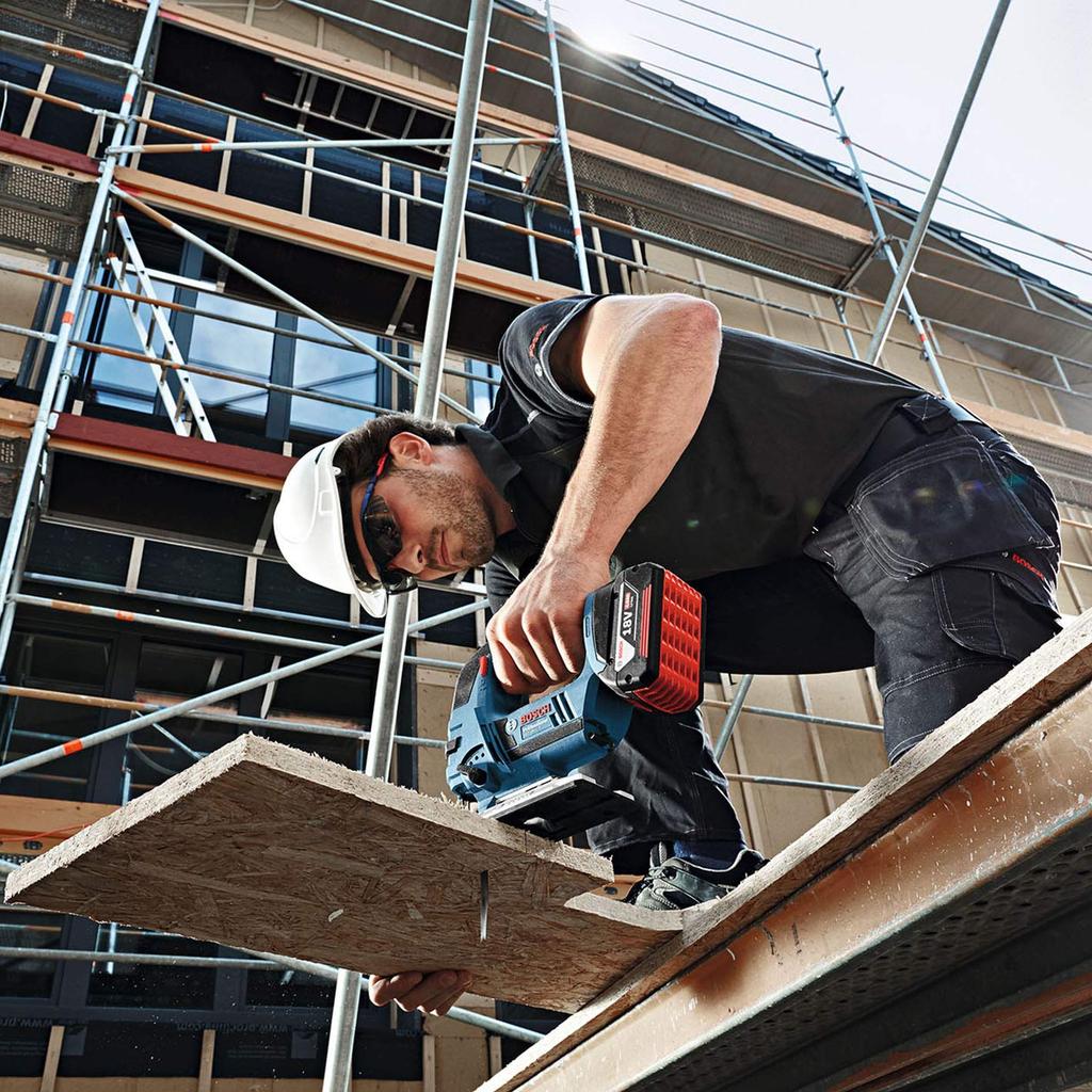 Bosch Professional 18V Cordless Jigsaw Carrying Case Charger Sold (Body Only, Included, Separately) GST18V-LIBH