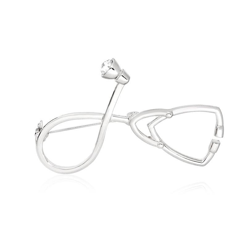 

Decorative Cartoon Medical Equipment Alloy Brooch Enamel Pin Trendy Badge Perfect For Any Outfit XZ447