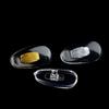 10 Pairs Silicone Screw On Nose Pads PVC Aluminium Core Brace For Glasses Support Eyewear Accessories