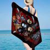 Horror Movie Characters Beach Towel, Super Soft Microfiber, Gift for Her/Him, Birthday, for Pool, Beach, Travel, Home Decor Fan gifts