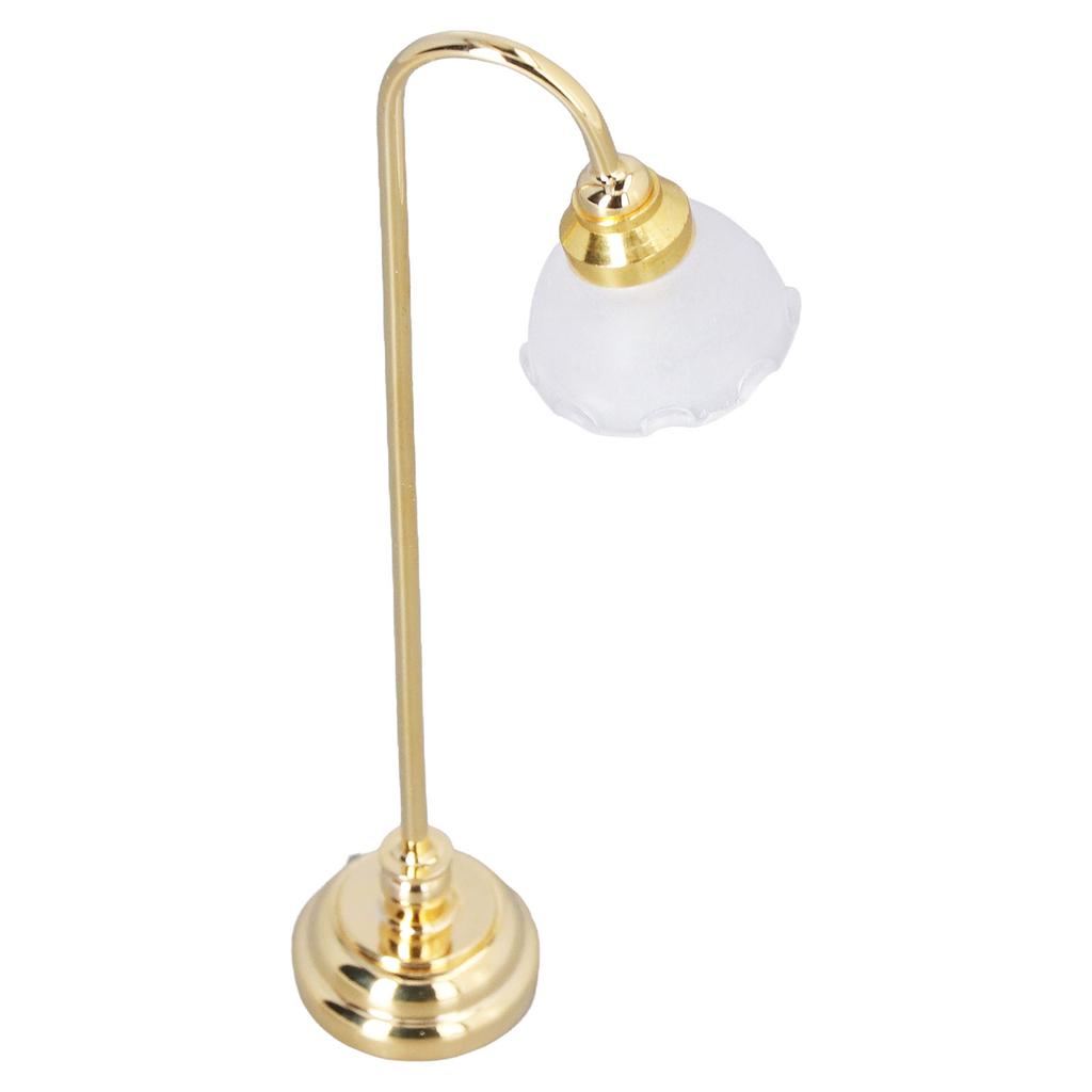 Miniature Dollhouse Floor Lamp 1/12 Scale Miniature Furniture for Dollhouse Accessories