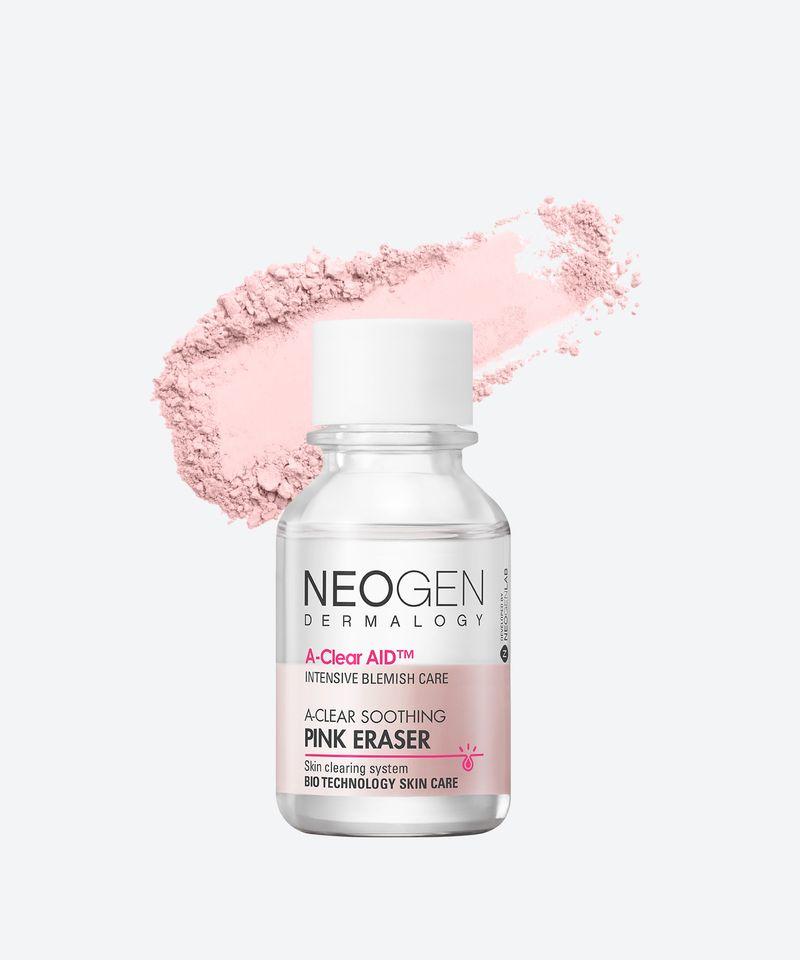 A Clear Soothing Pink Eraser