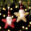 Christmas Star Sequin Doll Pendant - Tree Ornaments & Party Decorations