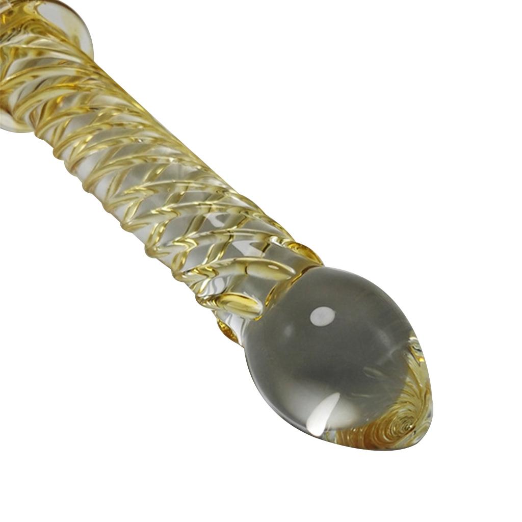 Love Design Glass Dildos Anal Plug Prostate Massager Anal Beads Butt Plug Masturbator Artificial Penis Anal Plug Toys