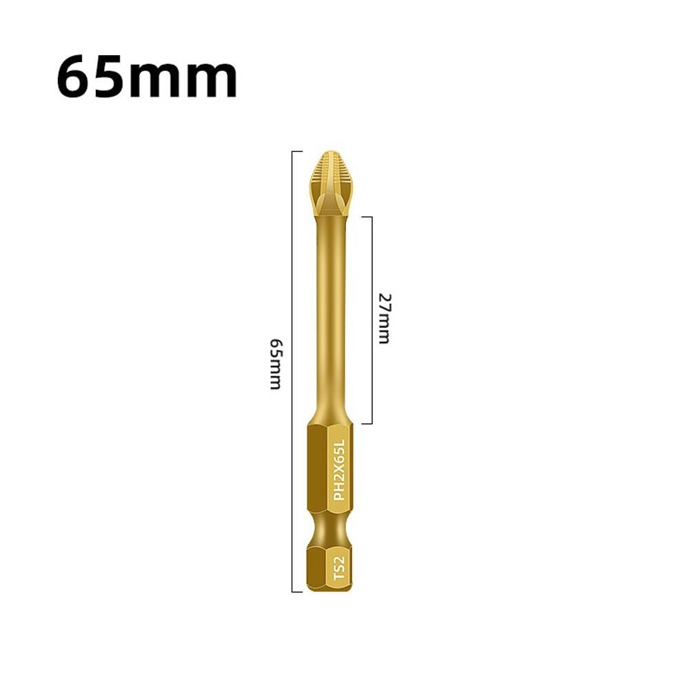 Mm Magnetic Screwdriver Bits High Hardness Driver Power Drilling Tools