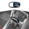 Carbon fiber&Blue Center Gear Shift Head Knob Cover For Dodge Charger Durango15+
