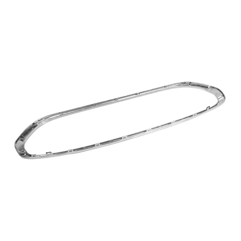 Front Grille Surround Cover Trims Replacement For Mini F55 F56 F57 2014- Hatchback Convertible Frame Auto Parts Chrome