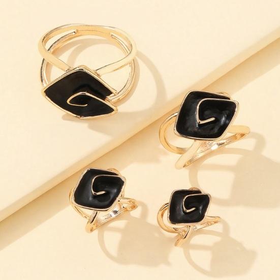 Alloy Geometric Scarf Ring Minimalist T-shirt Tie Clip Shawl Silk Scarves Ring