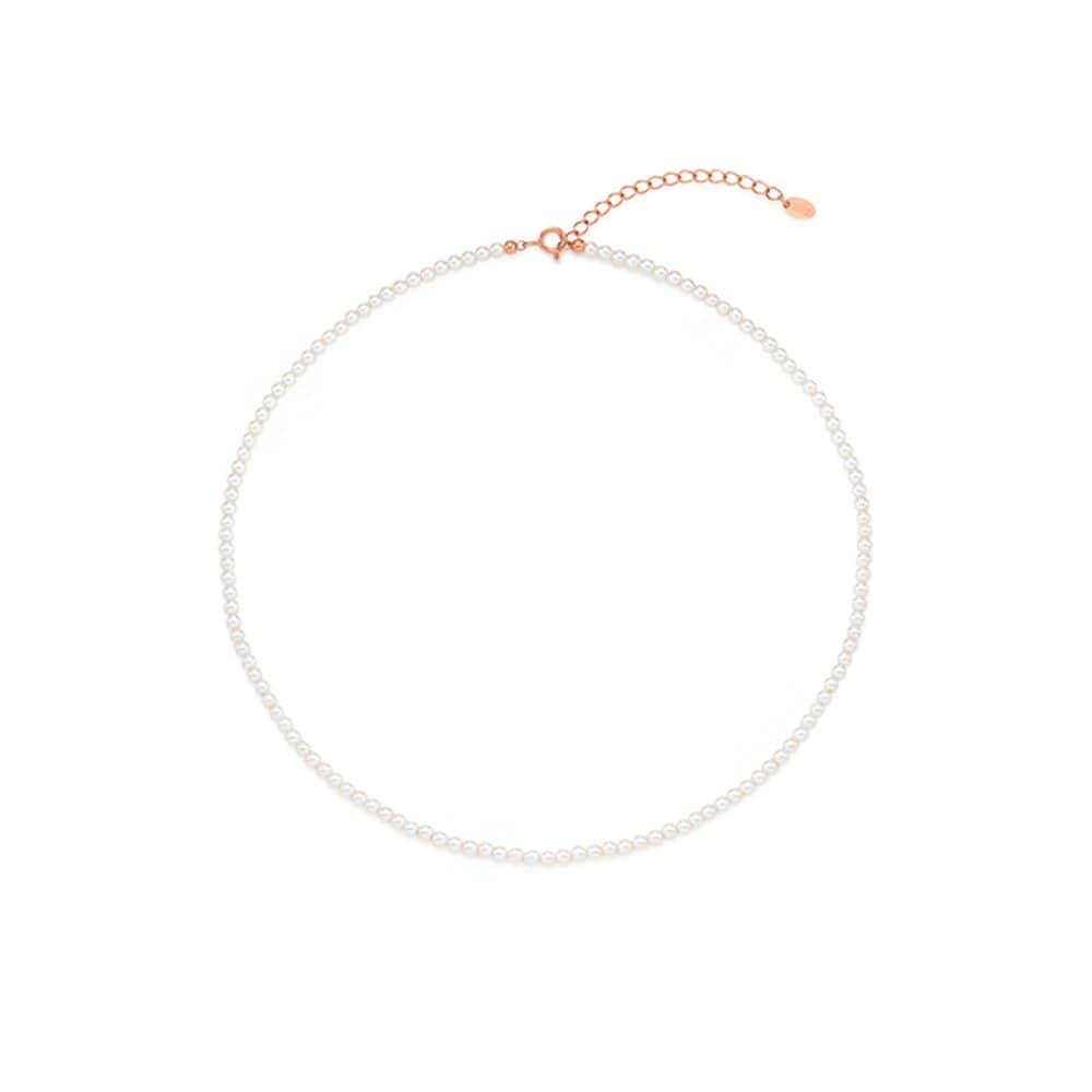 

[Stonehenge]] Silver Pearl Necklace Sc24A10E