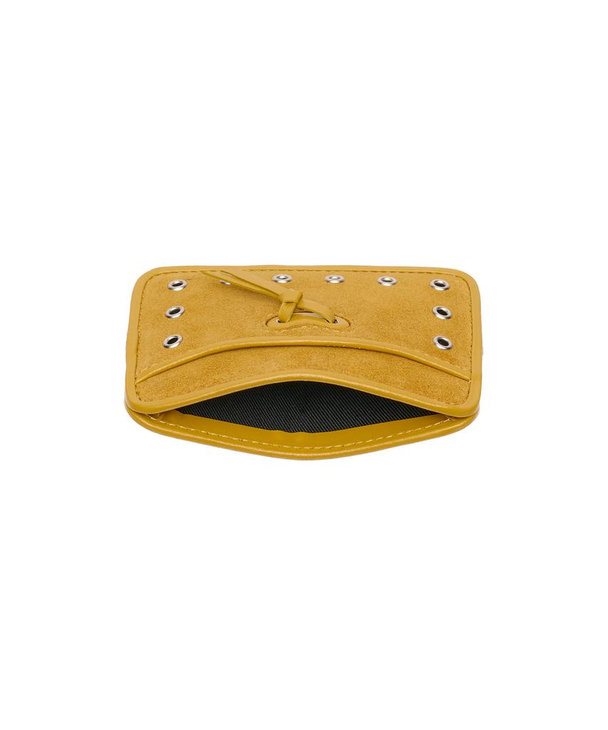 Lemasque Beans Western Slim Card Wallet Mustard
