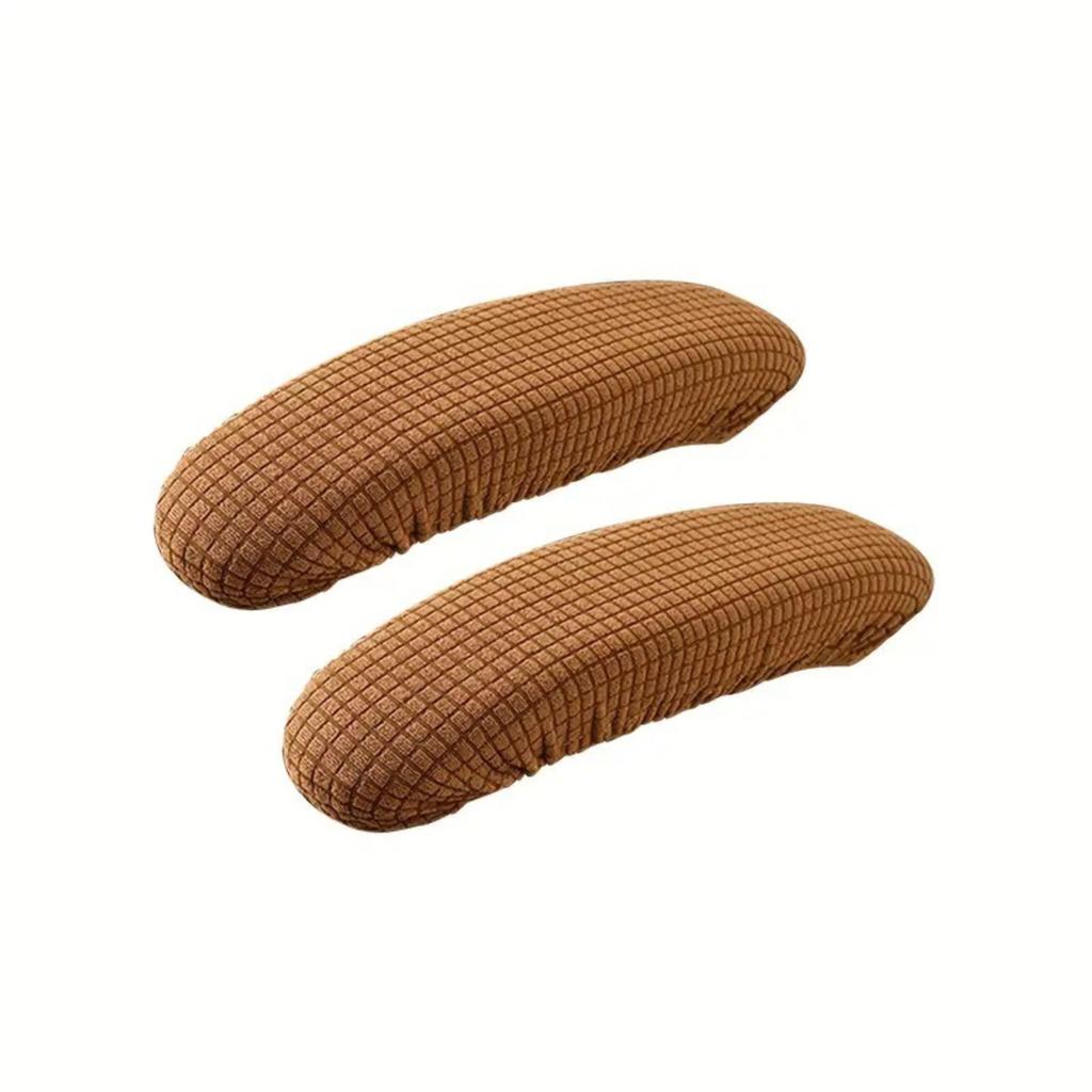 Housse d'accoudoir de siège Housse de chaise ménagère Housse de protection d'accoudoir de chaise pivotante