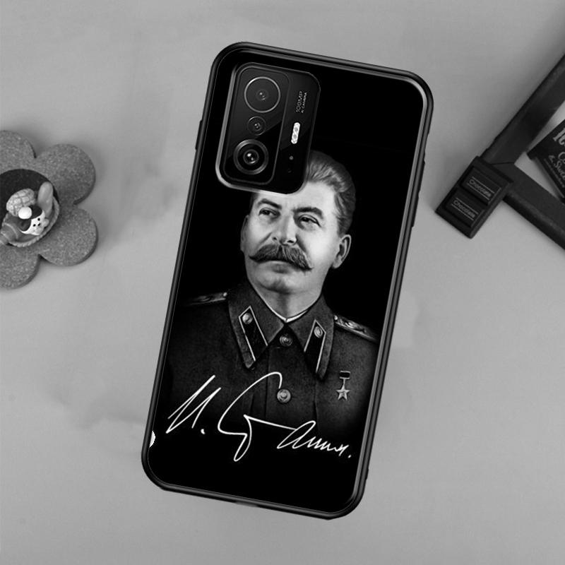 Russian Stalin Ussr Case For Xiaomi 13 14 Ultra 11T 12T 13T 14T Pro POCO X7 Pro X3 X5 X6 F3 F5 F6 M6 Pro Cover