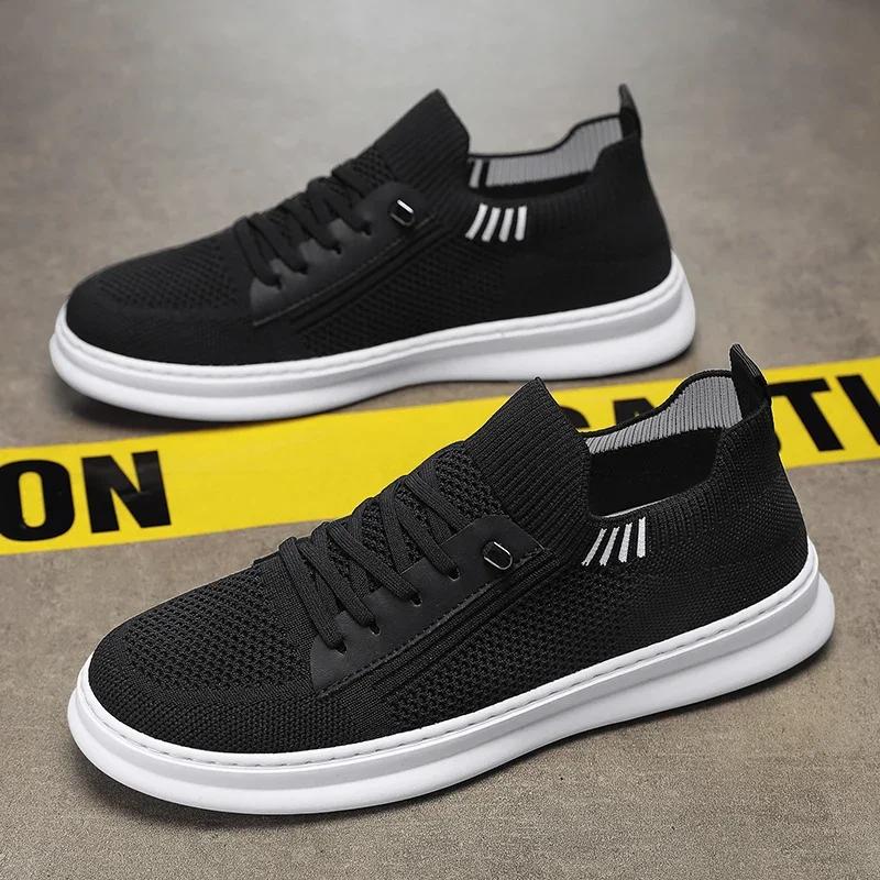 LATV Shoes Men's Summer 2025 New Korean Edition Men's Shoes Solid Color Casual Canvas Shoes Breathable Single