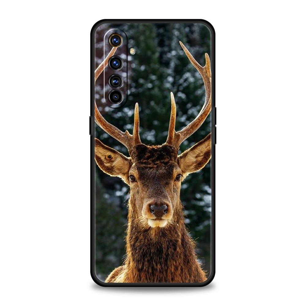 Deer Hunting Camo For Realme GT Neo 2 3 3T Phone Case For Realme 11 10 9 8 5G 7 6 GT2 Pro Plus C21 C11 C25 C35 Silicone Cover