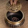 Pure Handmade Brass Incense Burner Household Indoor/office Creative Incense Burner Worship Buddha Tea Ceremony Mini Decoration