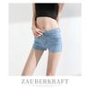 Low Waist Jeans for Women Summer Stretch Light Color Shorts Slim Fit Super Shorts Tight Hot Pants 2025 New Style