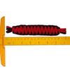 2pcs Red and Black Heavy Duty Door Check Straps, Paracord Door Straps, Door Limit