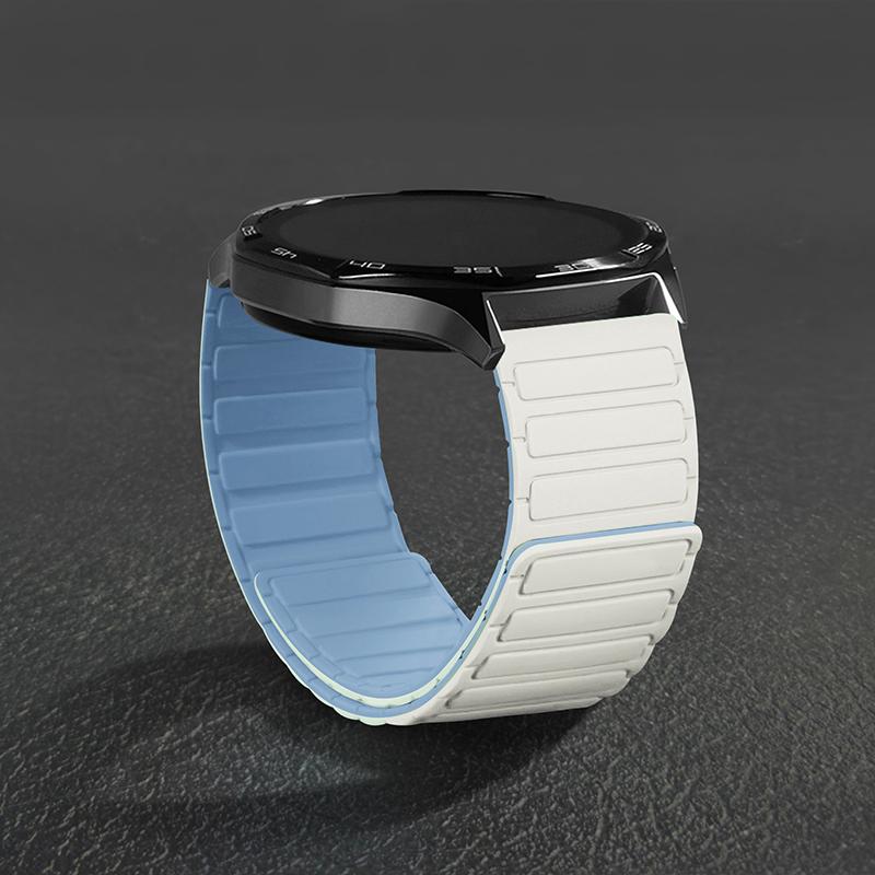 Magnetic silicone Band For Samsung Galaxy Watch 7 FE 6 4 classic 5pro Bracelet correa Huawei watch GT 6 5 4 pro 20mm 22mm straps