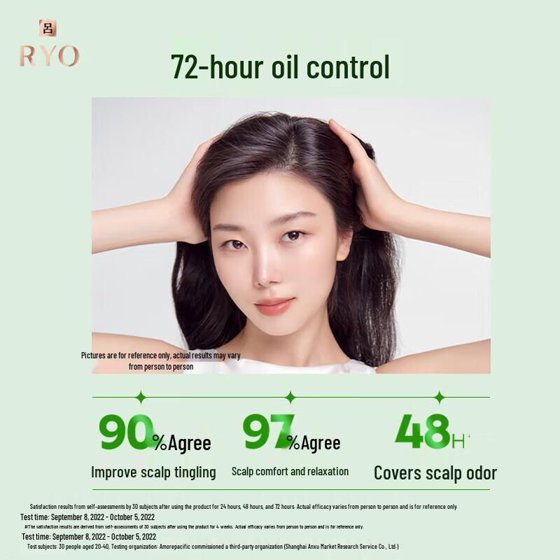 Ryo Green Line Oil Control Anti-Dandruff Shampoo
