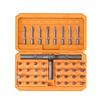 Professional Ratchet Screwdriver Set with S2 Steel Bits and Lightweight Aluminum Handle for and DIY 42-Piece Appliances, Automotive