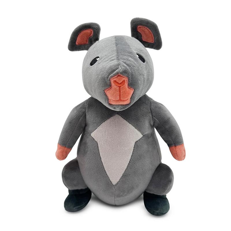 

Новая плюшевая мышь Ratomilton, плюшевая игрушка, периферия виртуального животного, креативная кукла серый