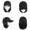 Wig Hat Combo Women Short Bob Baseball Cap Fashion