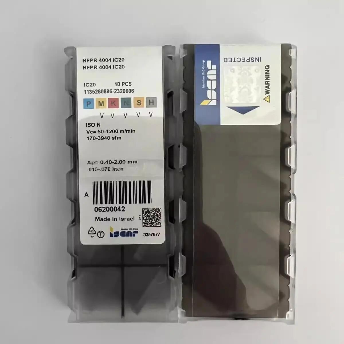 

ISCAR / HFPR4004 IC20 /Industrial indexable Carbide Inserts 10 PCS