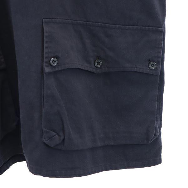 Paul Smith Made In Japan With Hood Cotton Jacket M Navy Blue Men's Used