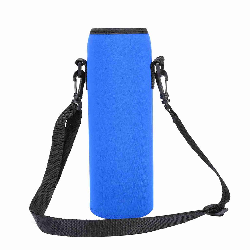 Outdoor Sports Water Bottle Thermal Holder Bag Scald Proof Case Cover Sleeve with Strap